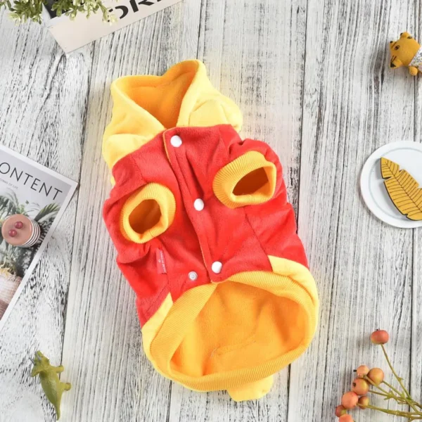 Manteau chien Winnie l'ourson pour Halloween – Image 2