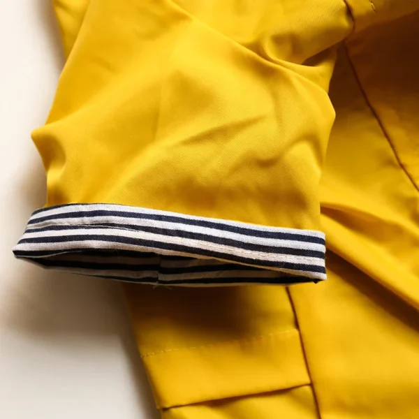 Manteau imperméable jaune pour chien – Image 7