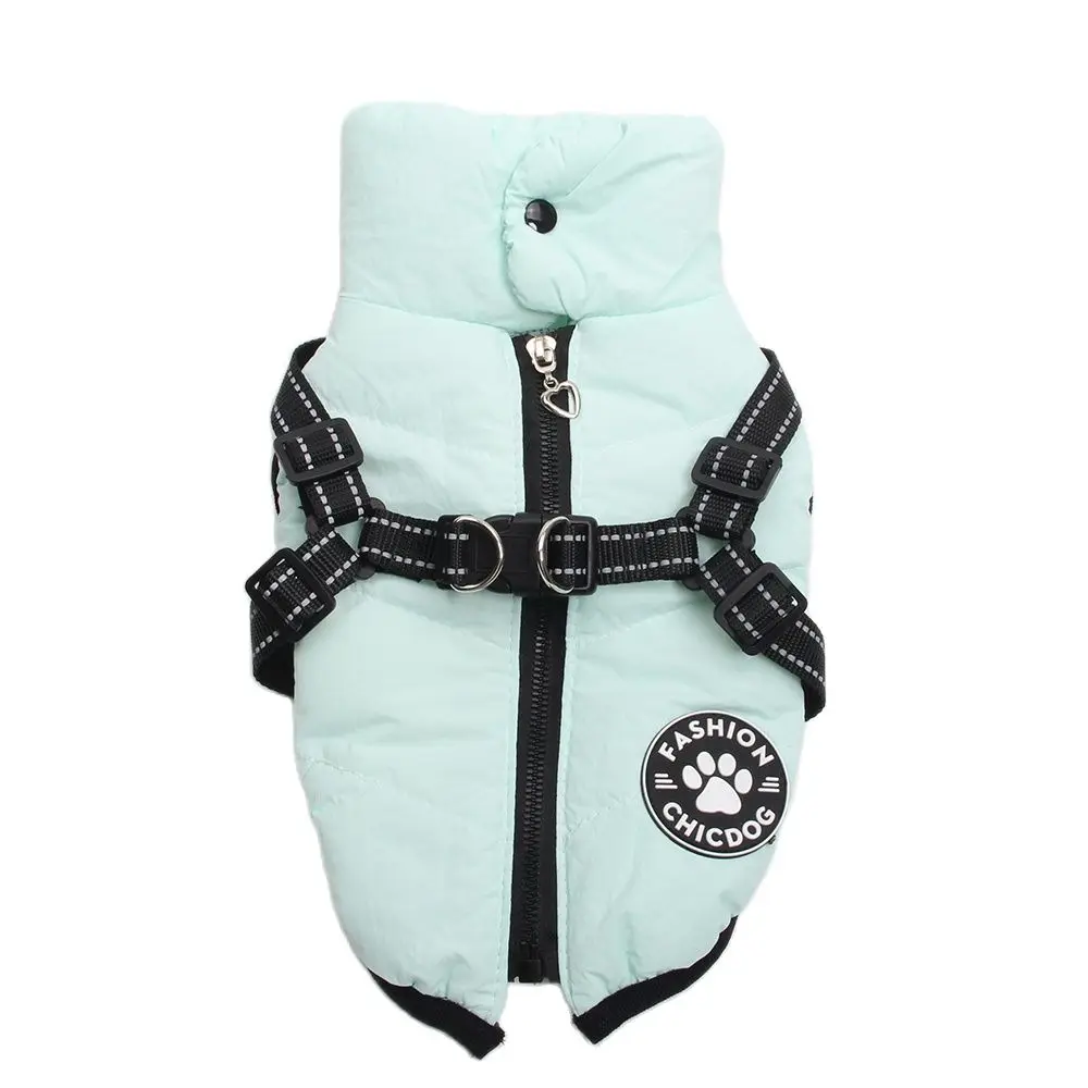 Manteau pour chiens avec harnais – Image 3