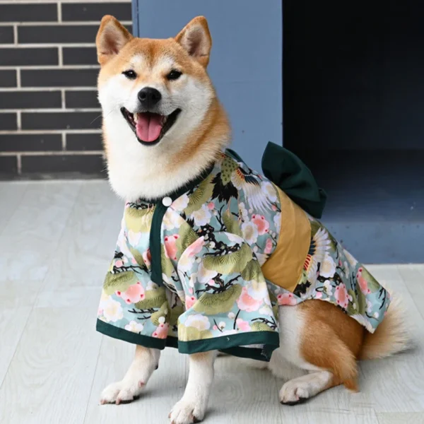 Manteau japonais chien pour Halloween – Image 8