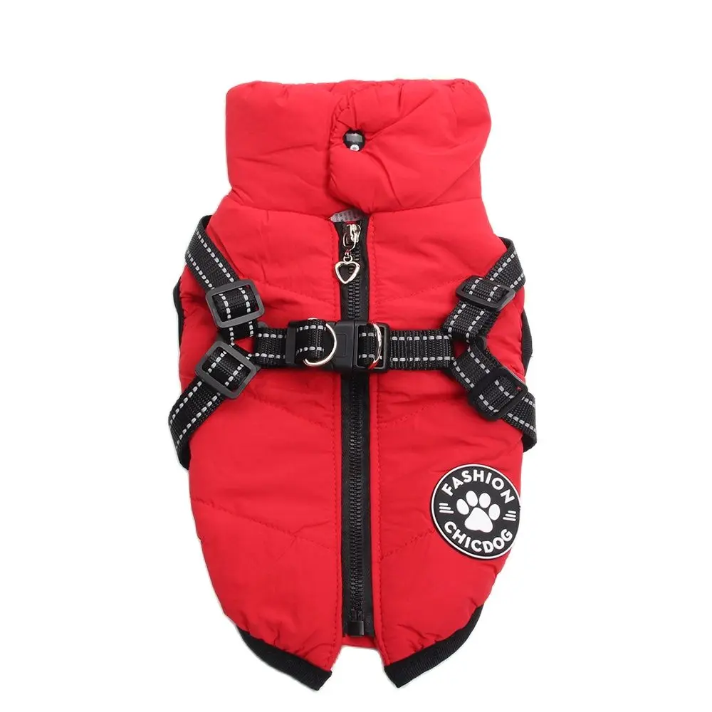 Manteau pour chiens avec harnais – Image 5