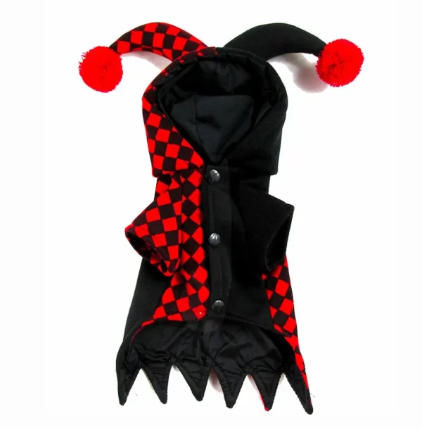 Manteau pour chien Halloween de Clown – Image 2